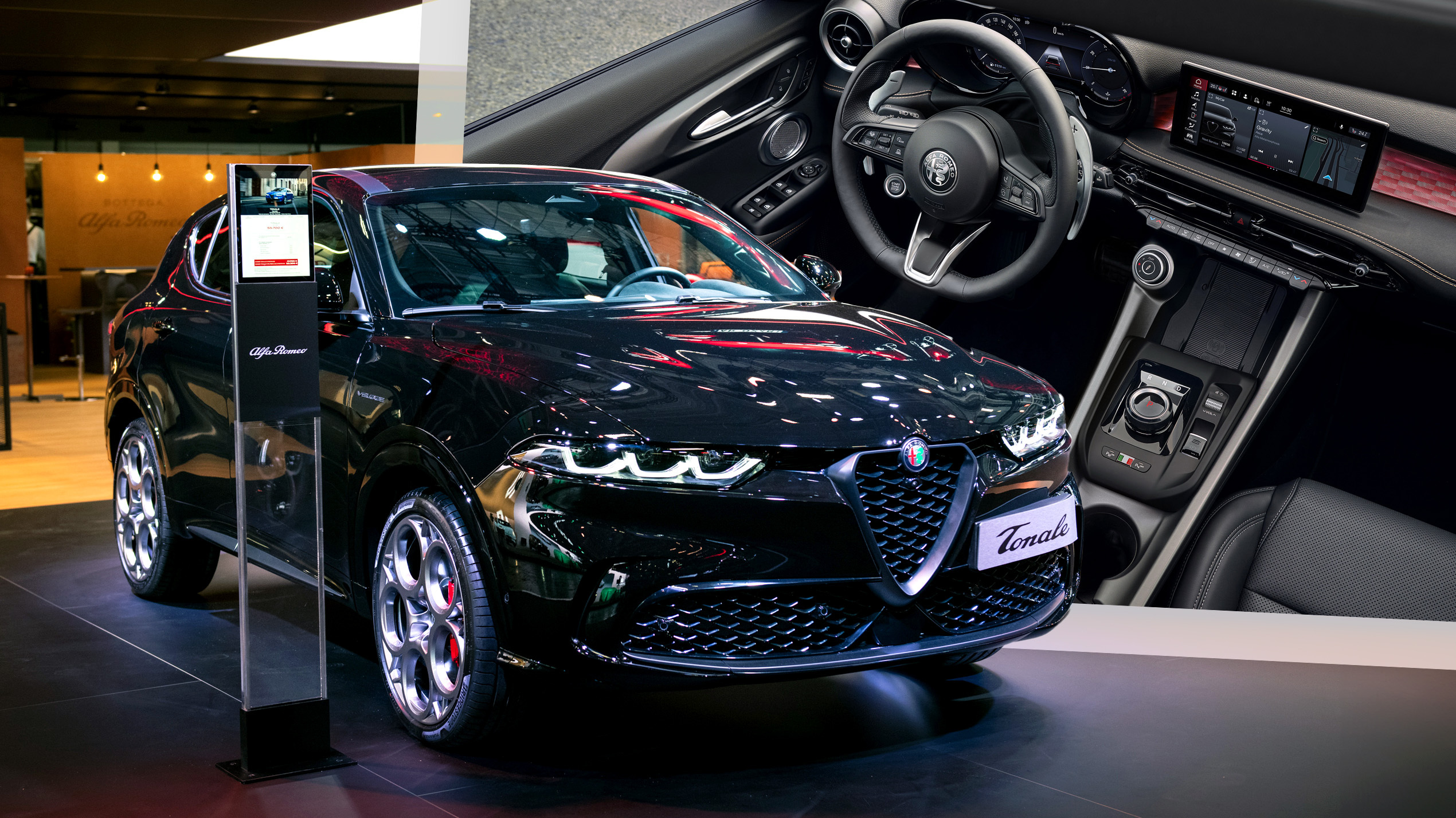Étui De Clé Voiture Alfa Romeo Tonale SUV 2022+ - Coque étanche, Minimaliste, Protection Clés - Accessoire Auto Stylé