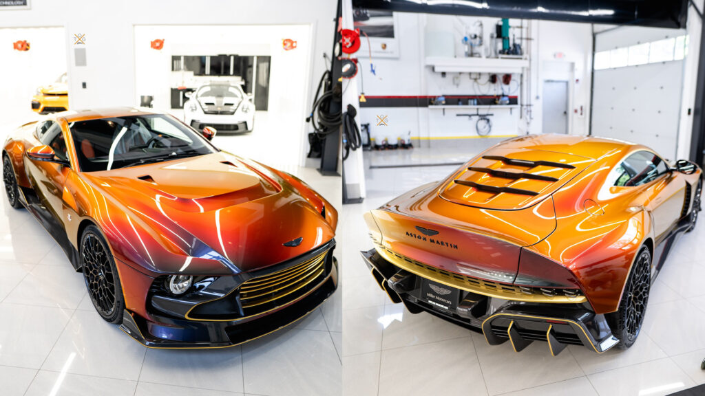  This Insane Aston Martin Valour Has A $144,000 Color-Shifting Paintjob