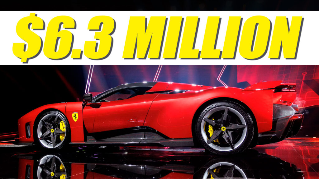 Vokietijos pardavėjas parduoda „Ferrari F80 Build“ lizdą už 6,3 mln