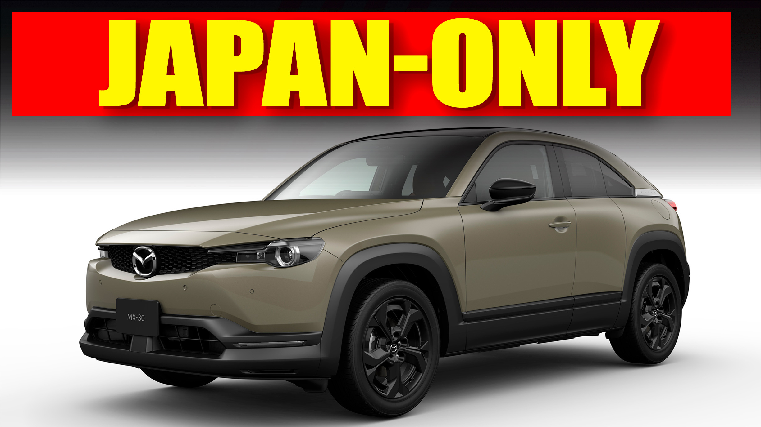 Mazda’s MX30 Gets A Special Retro Sports Edition In Japan Carscoops