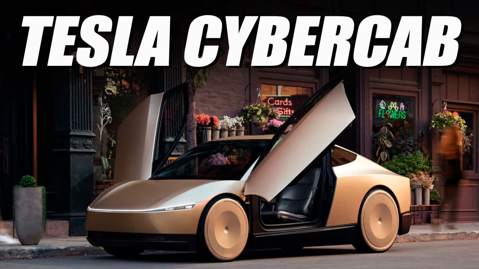 Tesla Robcab Tesla Cybercab Is A $30,000 Robotaxi Without A Steering Wheel Or Pedals ...