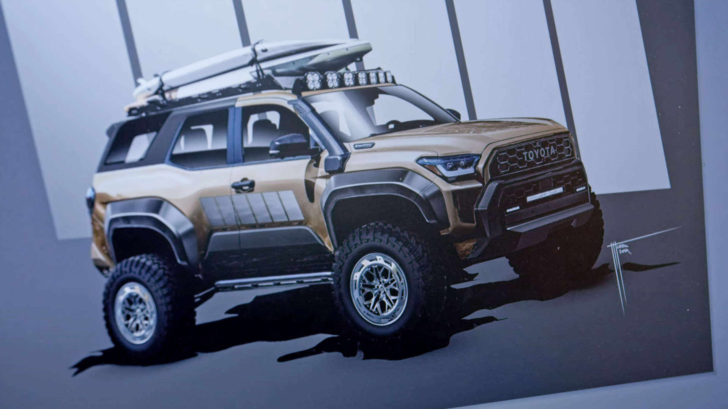 Toyota 4Runner TRD Surf Concept - Rendering (1)