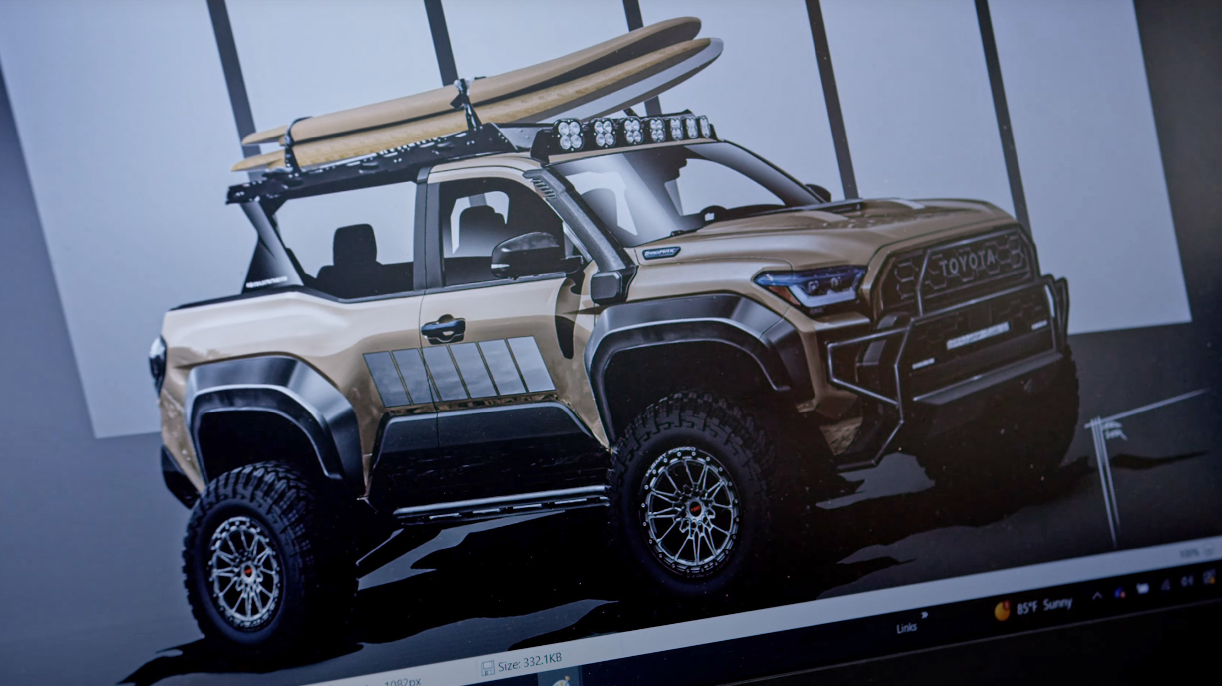 Toyota 4Runner TRD Surf Concept - Rendering (2)