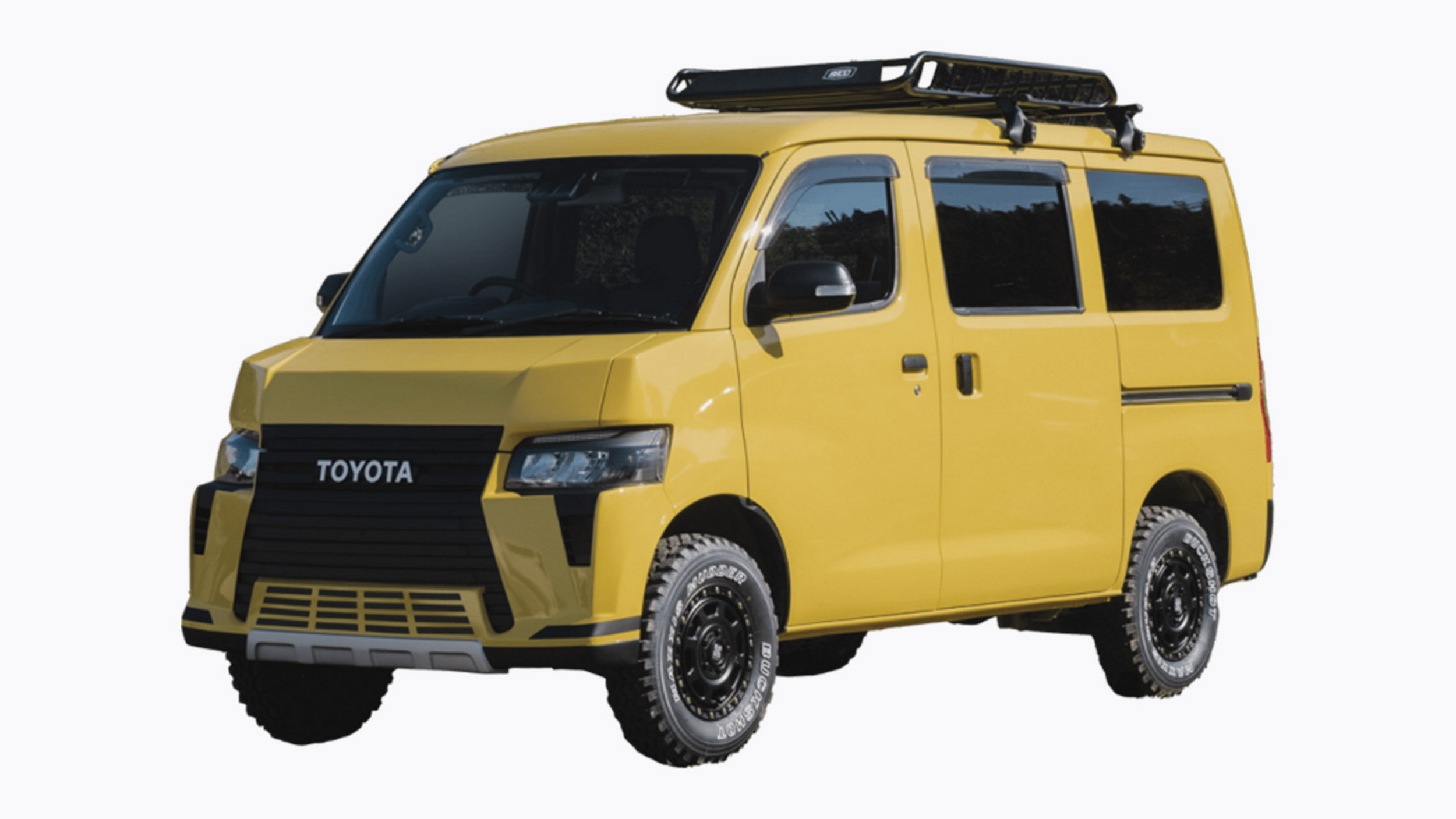 Toyota Town Ace Transforms Into Tiny Off-Roader With Lexus GX Swagger ...