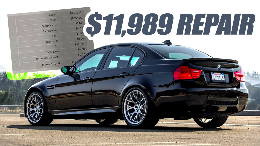  How A $2,300 Service Estimate On A BMW M3 E90 Ballooned To $12,000
