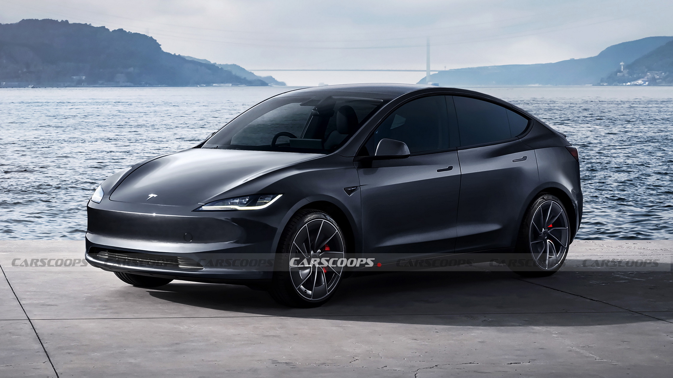 2025 Tesla Model Y Juniper Carscoops 5 (2)