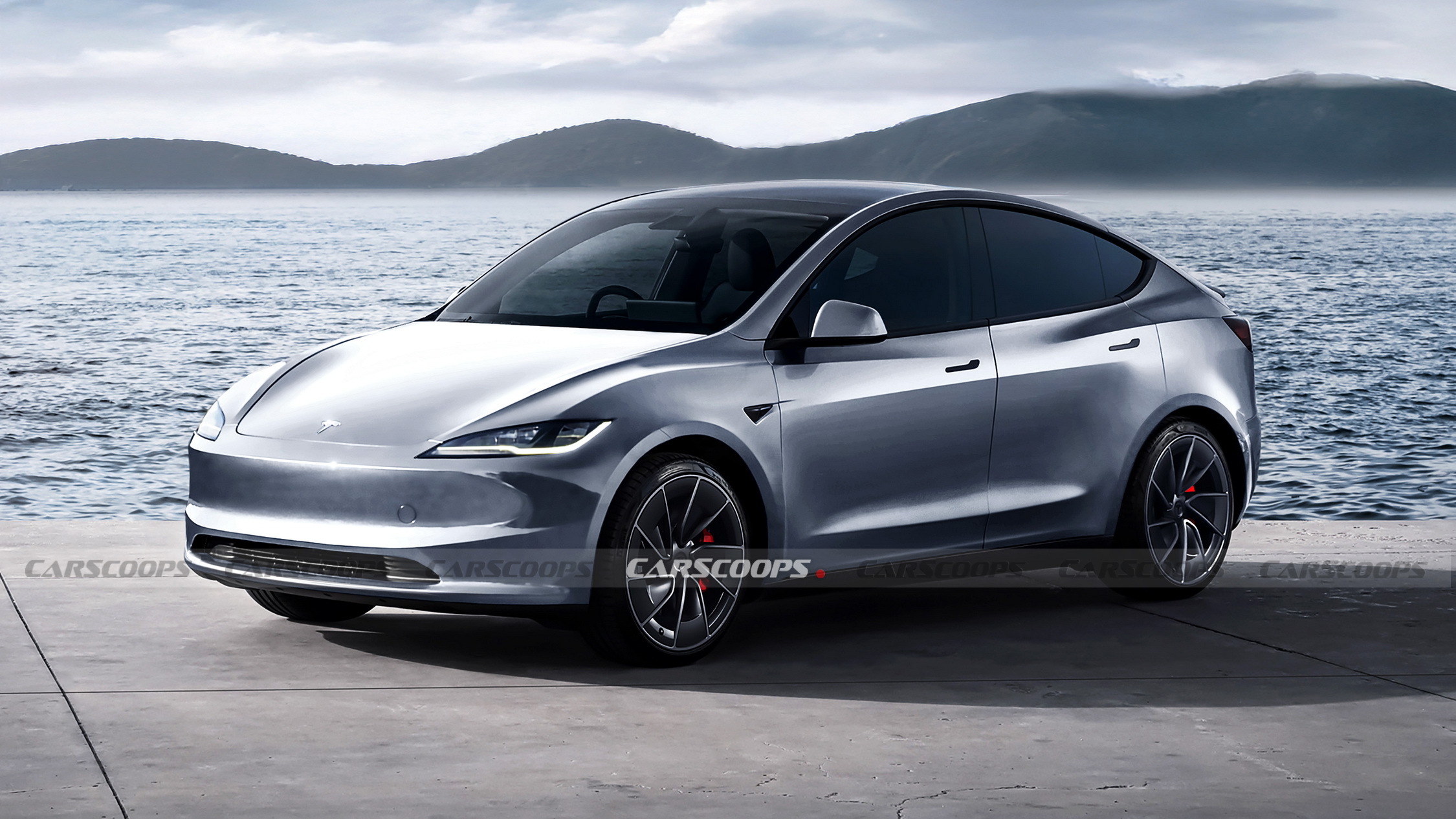2025 Tesla Model Y Juniper Carscoops 6 (2)