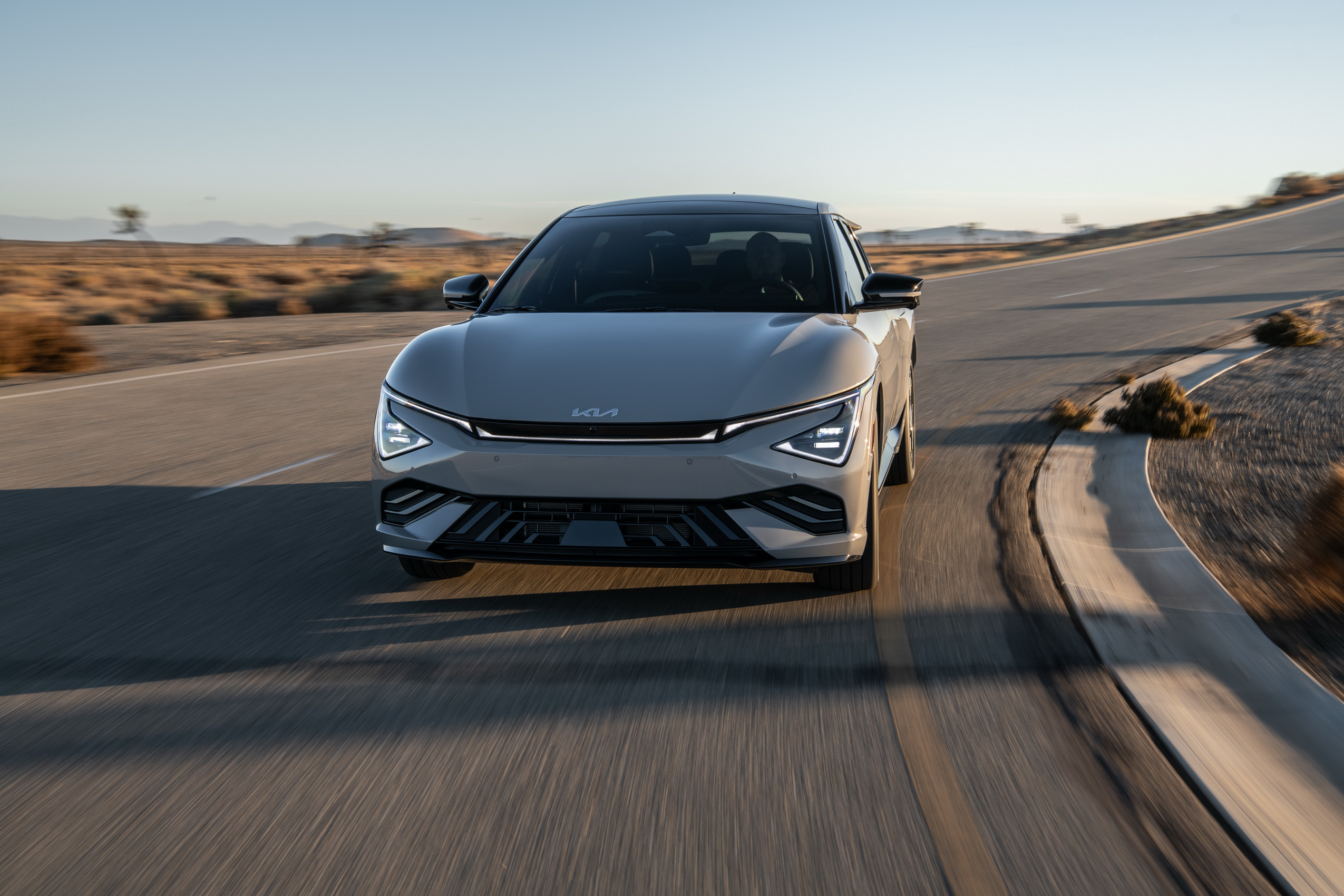 Kia’s Updated 2026 EV6 Adds Range, Tech, And A Fake Gearbox For GT