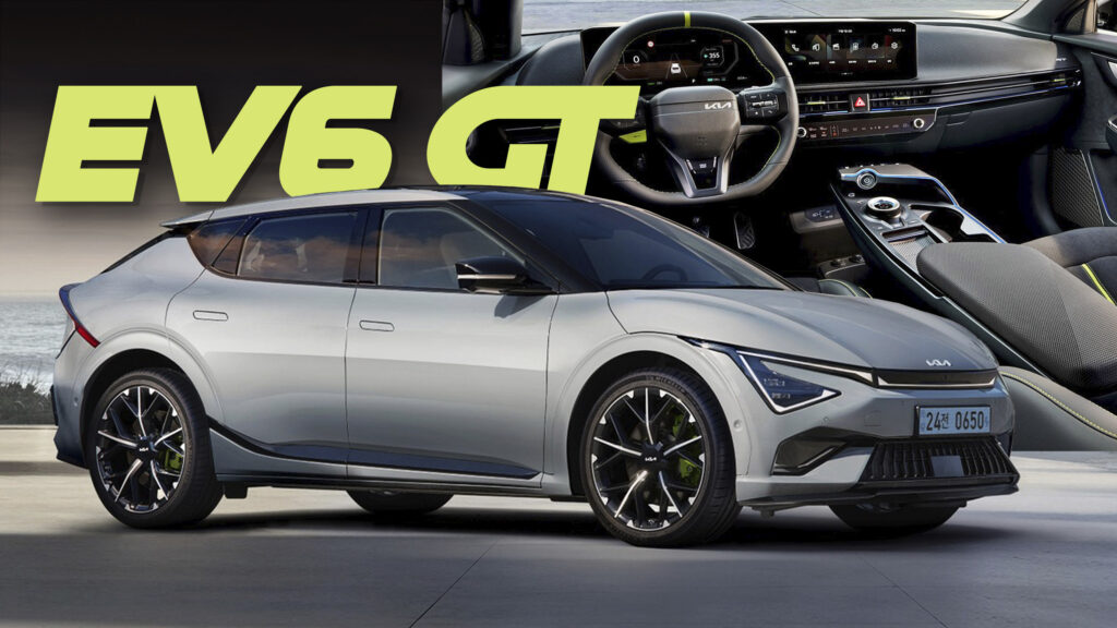  First Look At 2025 Kia EV6 GT With Ioniq 5 N Power And Simulated Gearbox