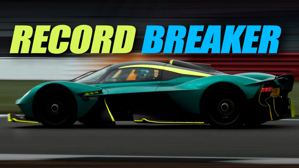  Aston Martin Valkyrie Smashes Silverstone Lap Record By 10 Seconds