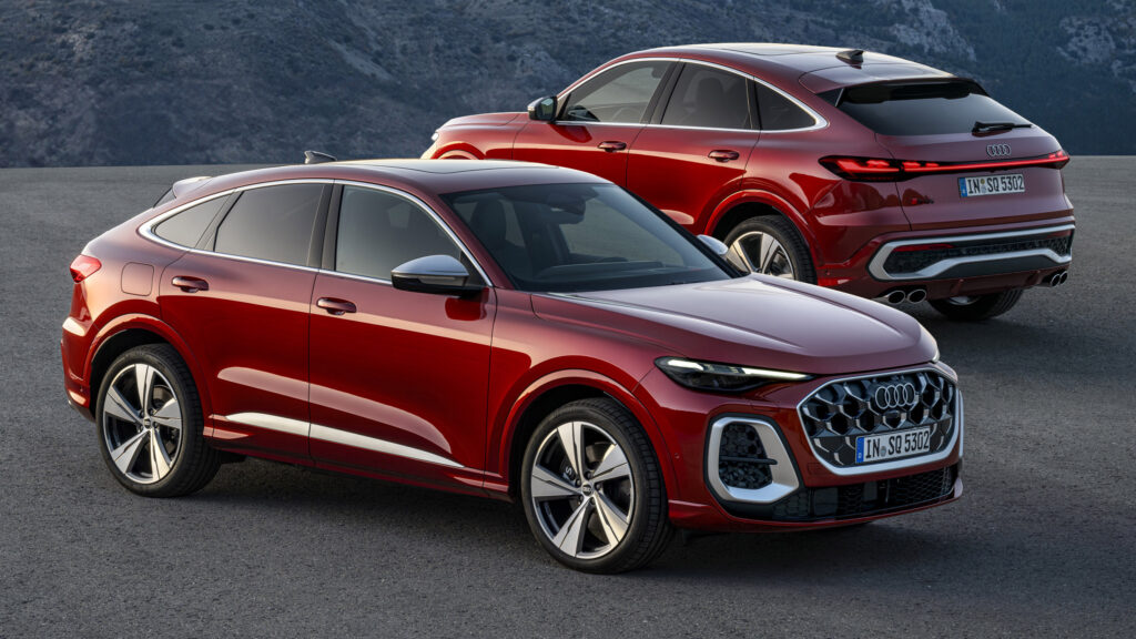  2025 Audi Q5 Sportback Looks More Coupe-ish, SQ5 Drops Diesel For Gas