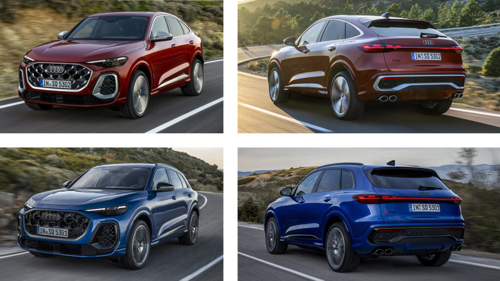  2025 Audi Q5 Sportback Looks More Coupe-ish, SQ5 Drops Diesel For Gas