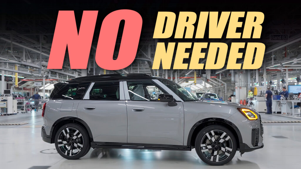 Who Needs Factory Drivers When Cars Drive Themselves At BMW Plants