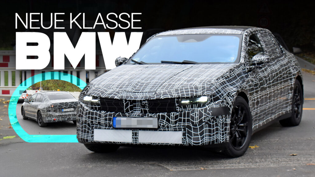  BMW i3 Neue Klasse Sedan Spied For The First Time