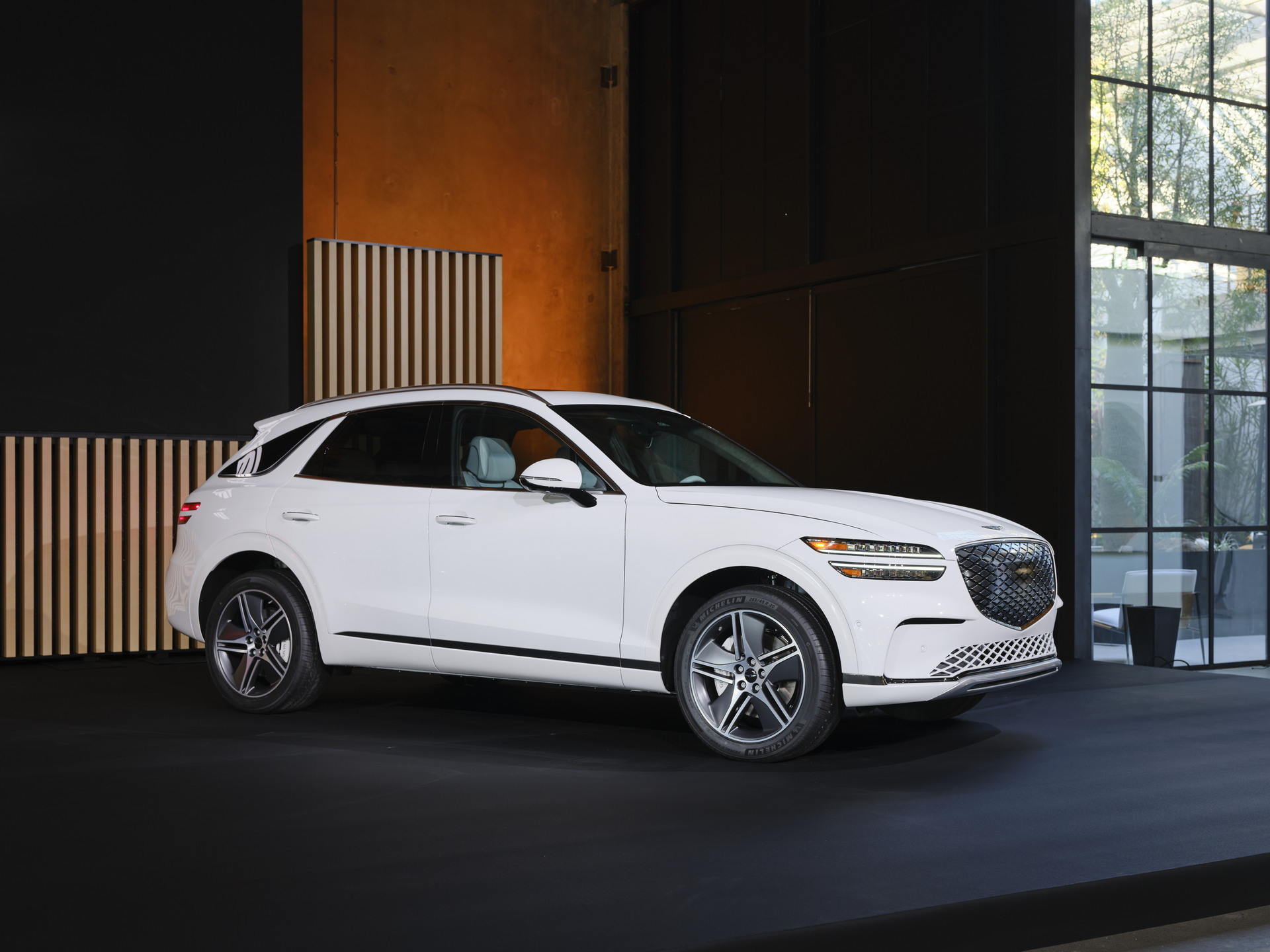 2026 Genesis Electrified GV70 Gets 27-Inch Display, Star-Lined