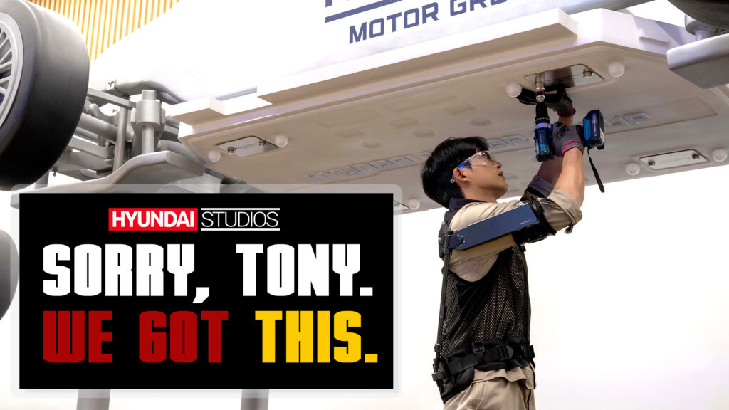  Hyundai’s Wearable Robotic Shoulder Coming To A Mechanic Near You