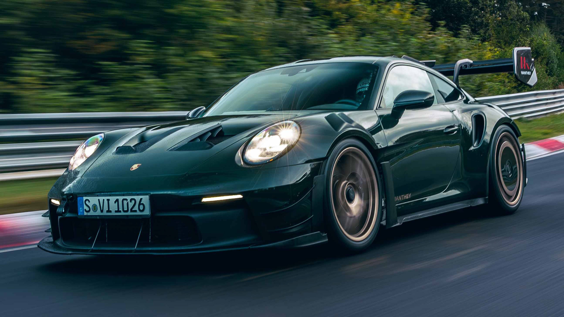 Manthey’s 992 GT3 RS Has No Back Window, Offers An Actual Metric Ton Of Downforce