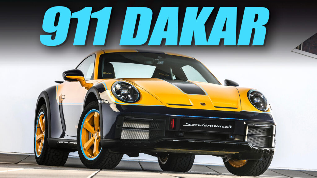  Porsche Ends 911 Dakar Production With Race-Inspired One-Off