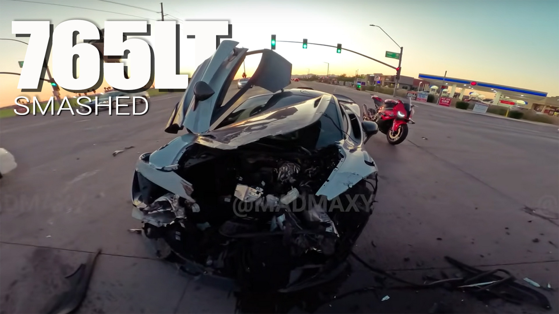 Pour One Out For This McLaren 765LT That Died In A Crash With