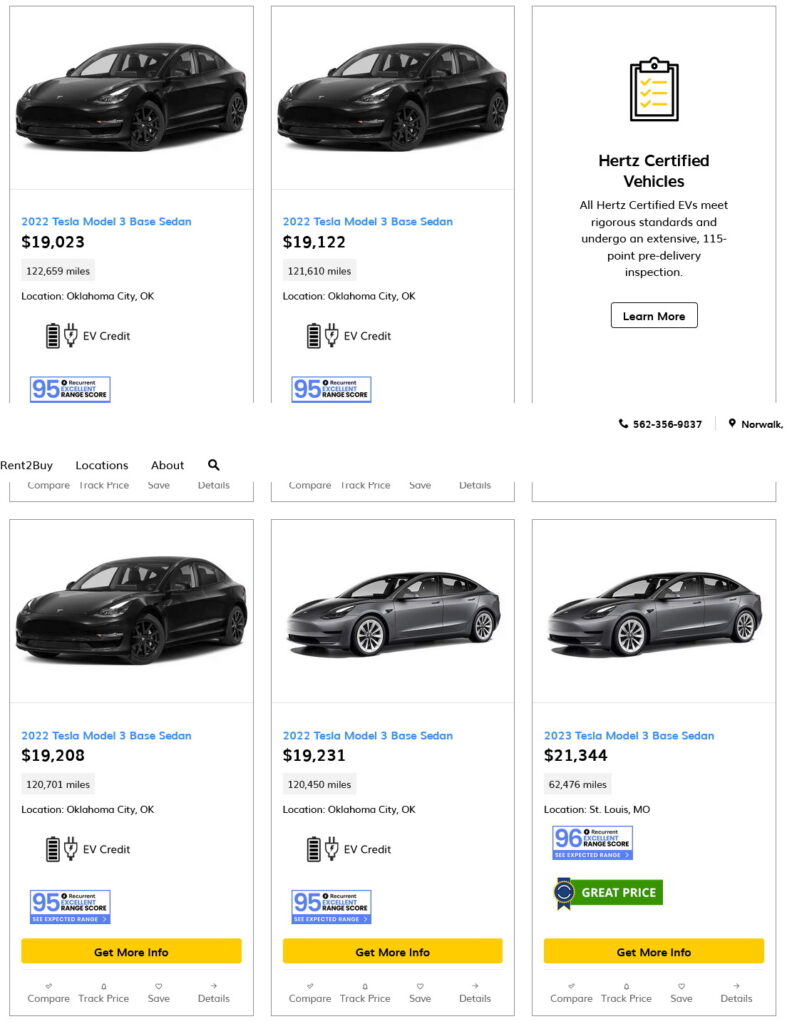  Hertz Offers Teslas For Under $20K, But You Probably Shouldn&rsquo;t Jump On It