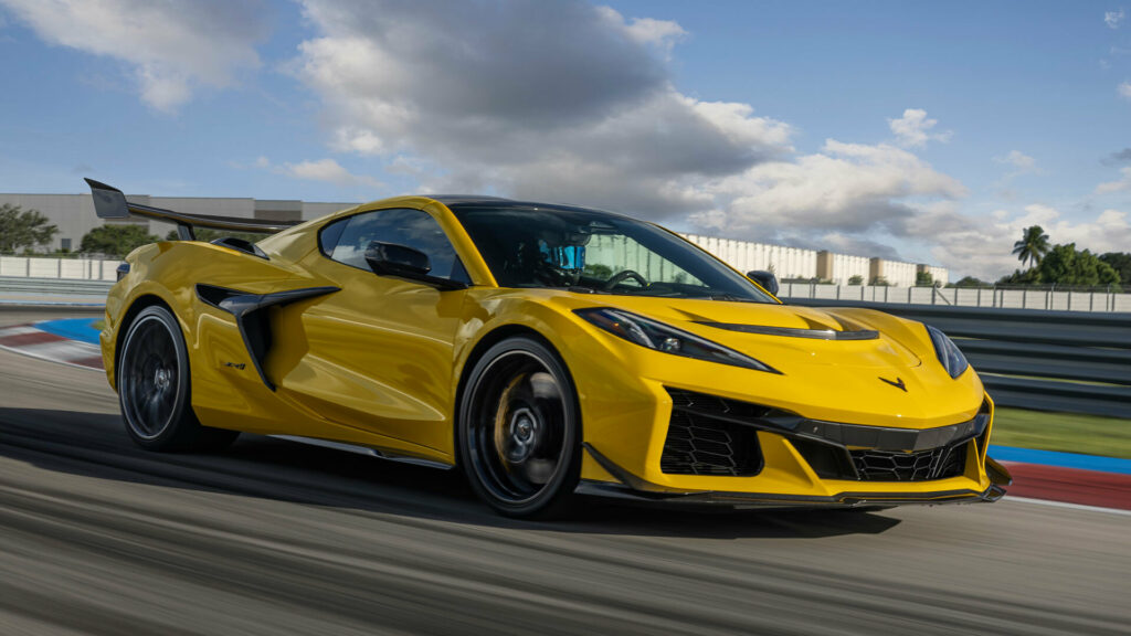  Corvette ZR1 Just Shamed AWD Supercars Using Nothing But Rear Tires