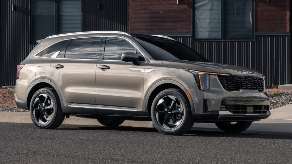  Some Kia Sorento PHEVs Could Catch Fire In A Crash Due To Fuel Line Leak