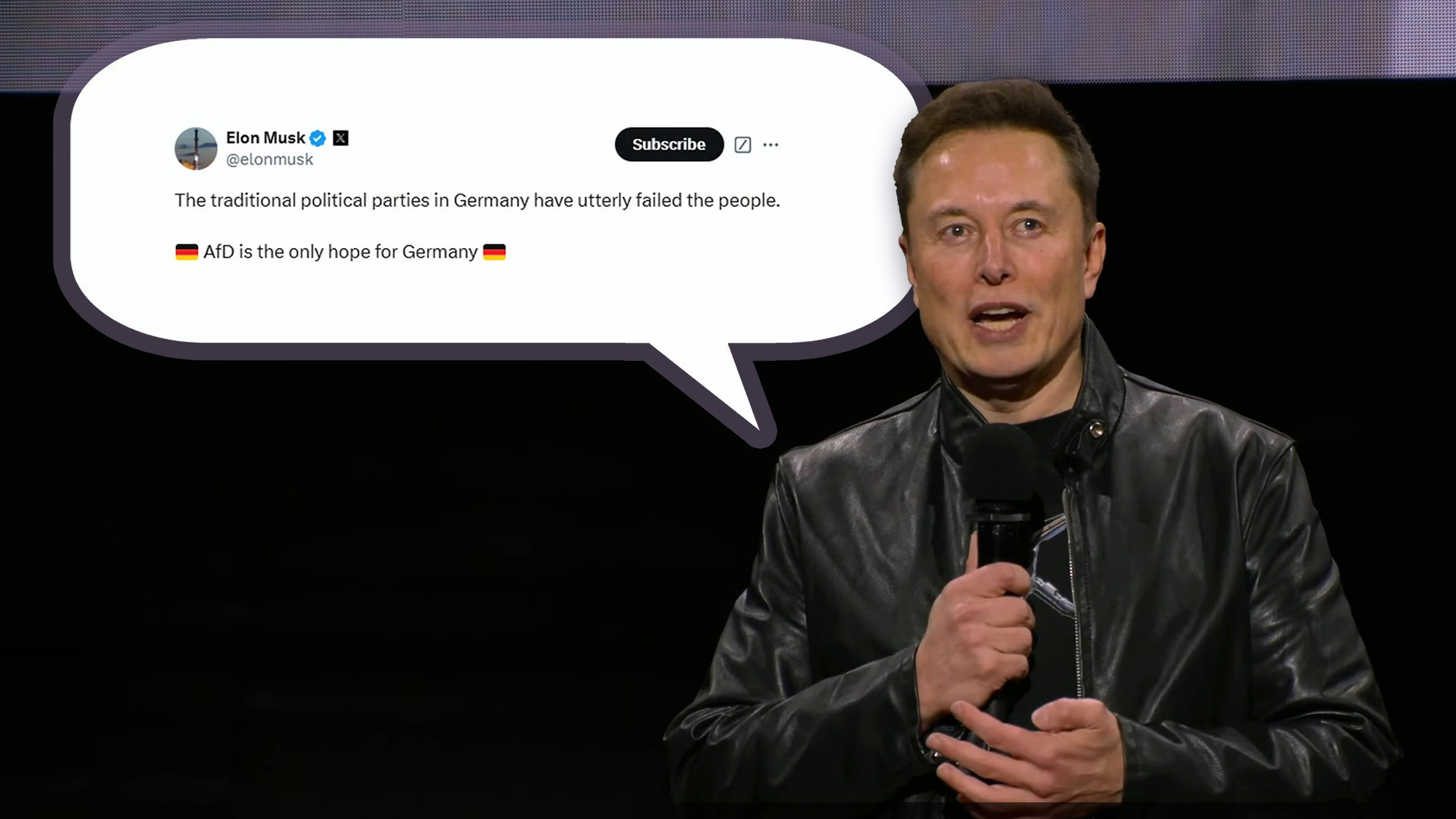 Elon Musk Accused Of Trying To Influence German Election