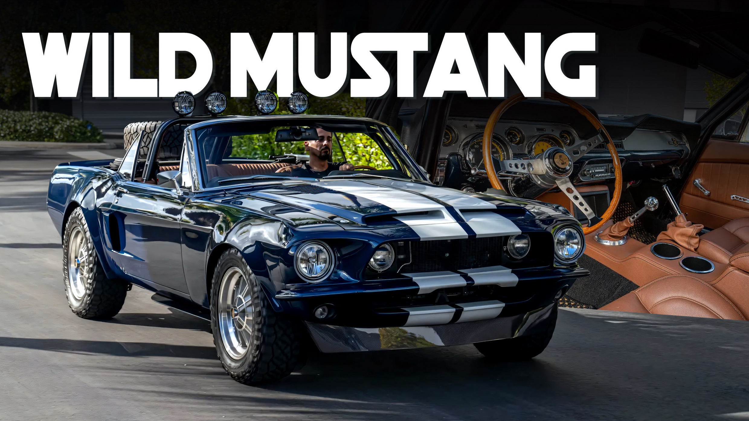 『ワクワクうー特価』　Christian Dior 『MUSTANG』　大鉢 Safari-Style '68 Ford Mustang Is One Wild Pony | Carscoops