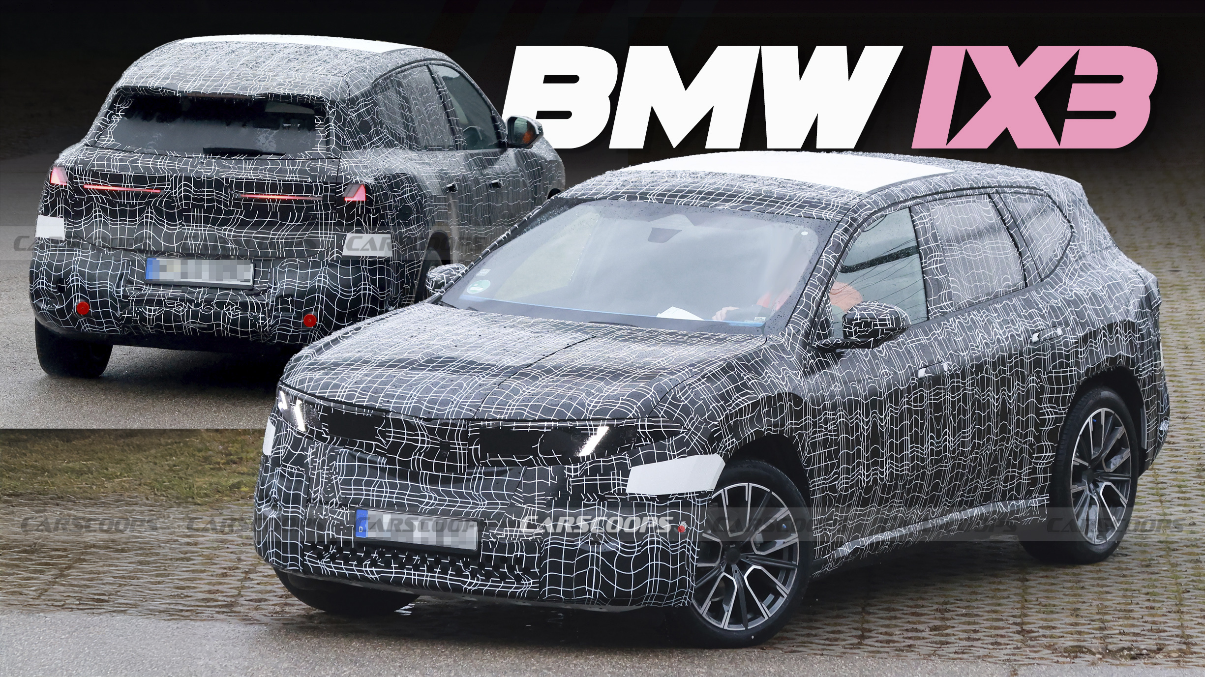 2026 BMW iX3 Neue Klasse Flaunts Production LEDs In Latest Spy Shots ...