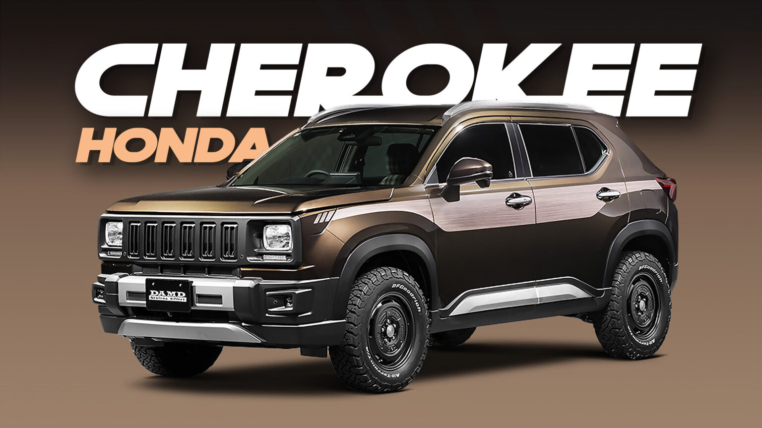Real Life Reverb Car Damd WR-V Reverb Gives Honda’s Budget SUV A ’90s Jeep Cherokee Identity ...