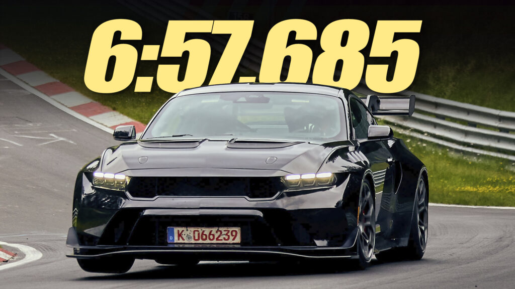  New Mustang GTD Just Broke 7 Minutes At The Nurburgring And Ford Isn’t Even Done Yet