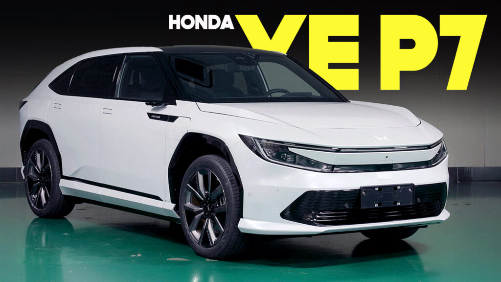  Honda Wants To Crack China’s EV Market With New Ye P7 Dual-Motor Crossover