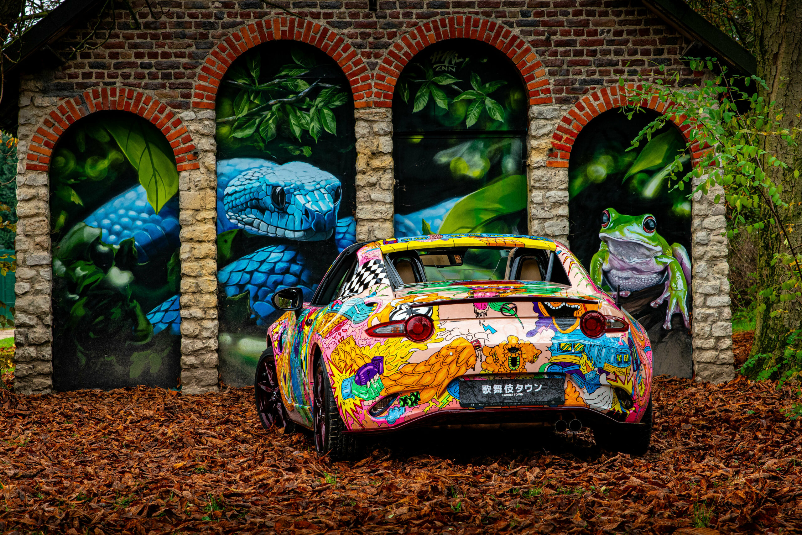 Mazda Dealer Creates A $75K MX-5 That Glows In The Dark With A