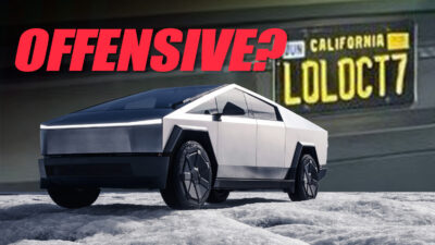 California DMV Apologizes For Issuing Offensive Cybertruck License