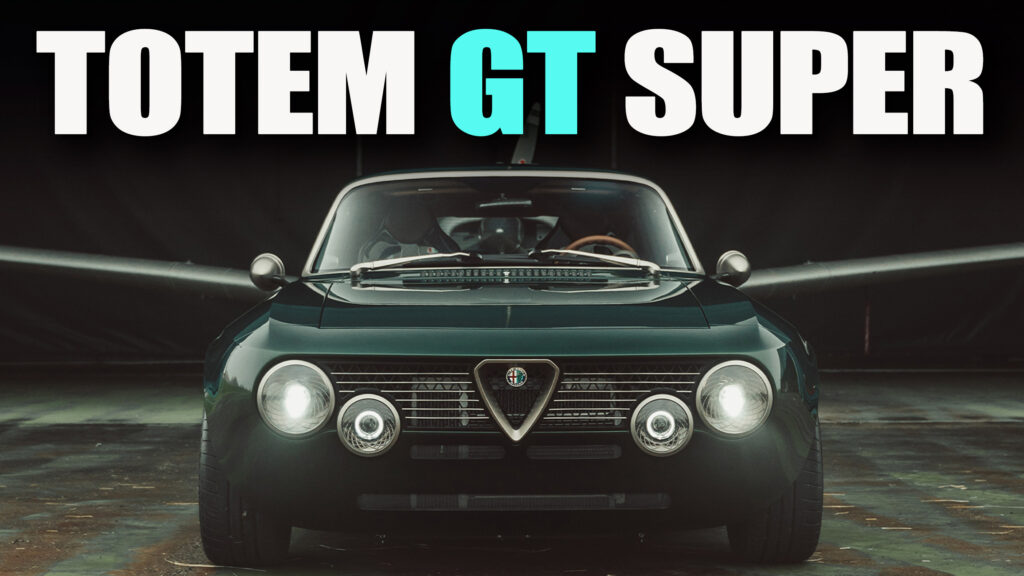  Totem’s Reincarnated Alfa GT Super Claims To Have The Lightest Twin-Turbo V6 On The Planet