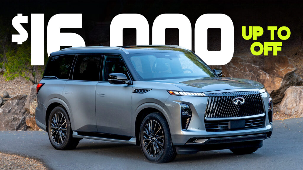  You Can Get Up To $16,000 Off The 2025 Infiniti QX80, But You Better Hurry