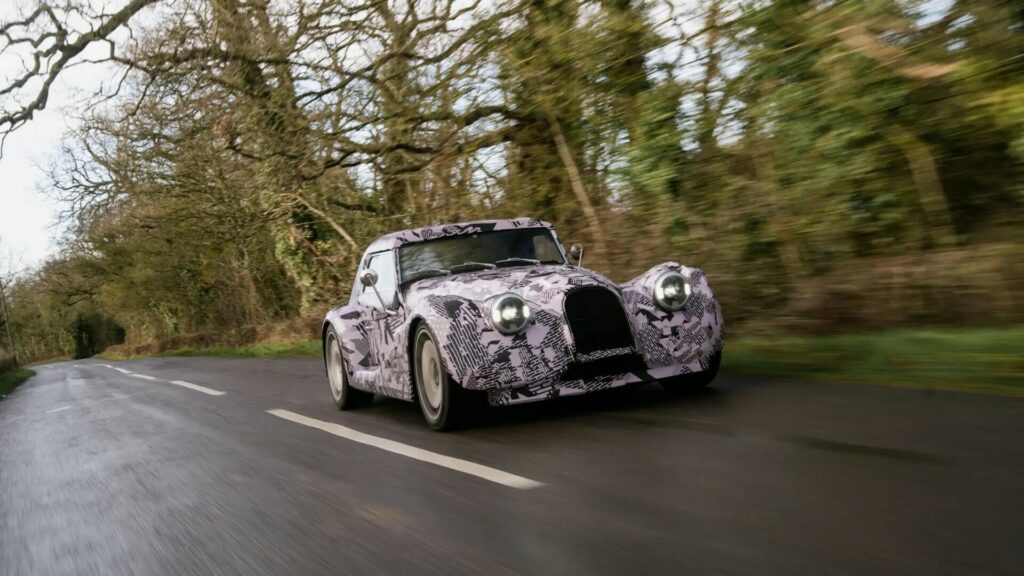  Morgan&rsquo;s New Flagship Has Three Wipers And A BMW Engine