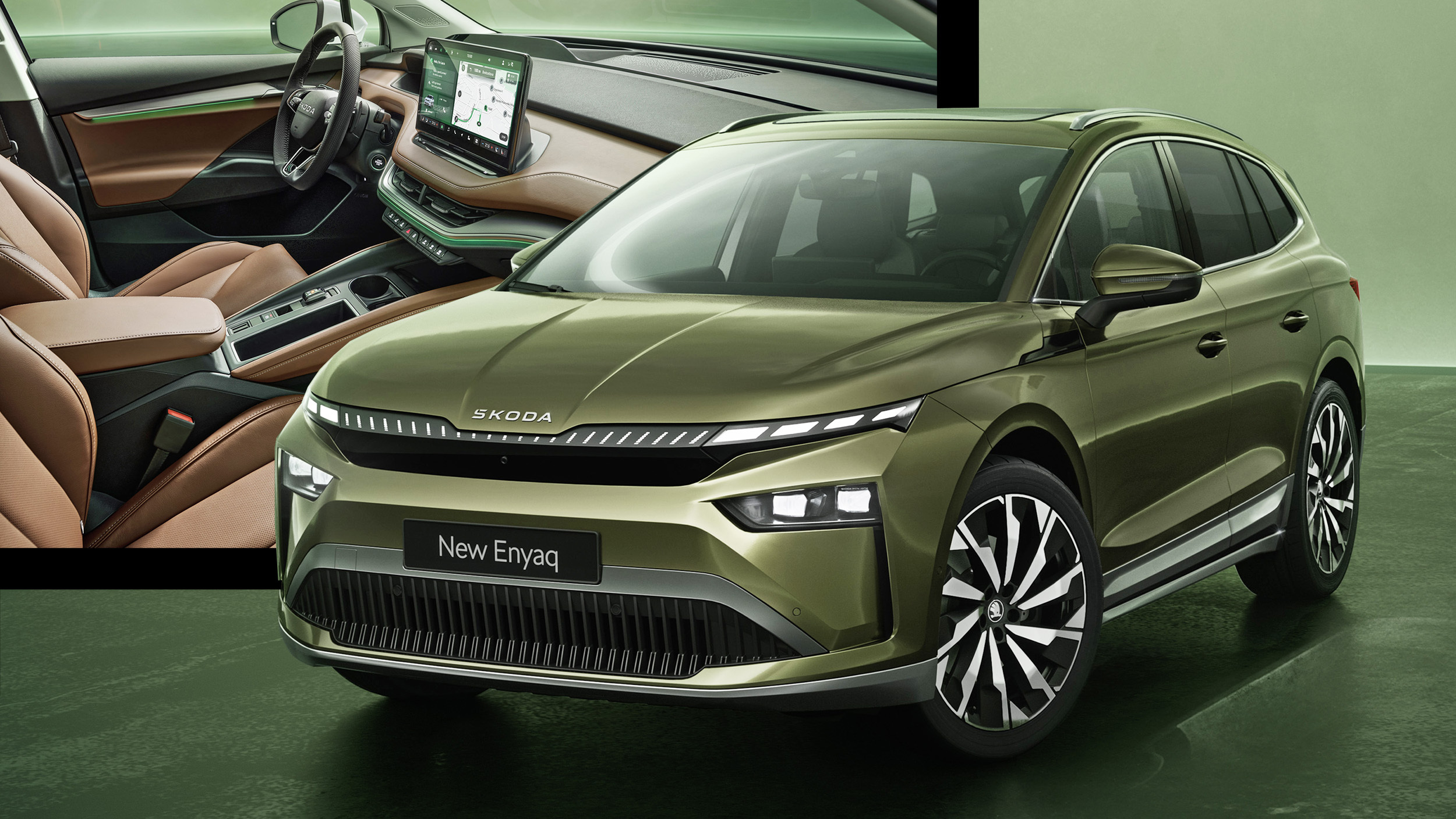 2025 Skoda Enyaq Facelift Boasts New Looks And Up To 365 Miles On A 