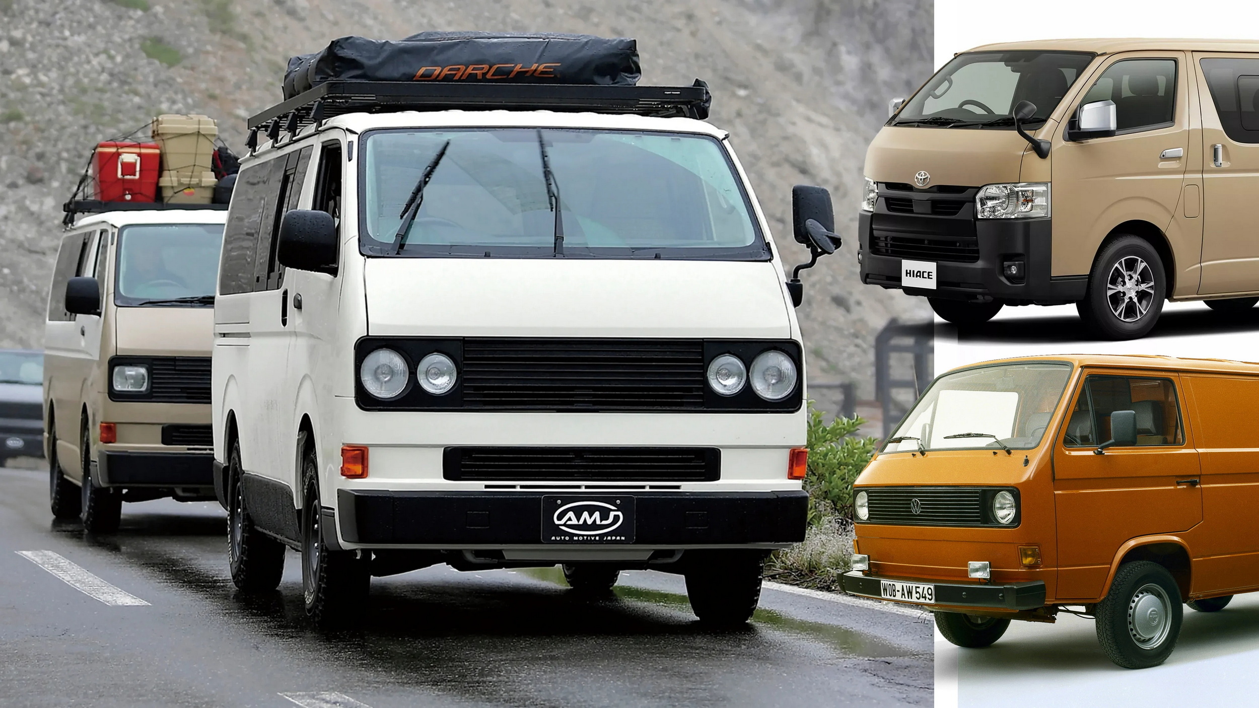 van♡ The Vanace Turns The Toyota HiAce Into A Retro VW T3