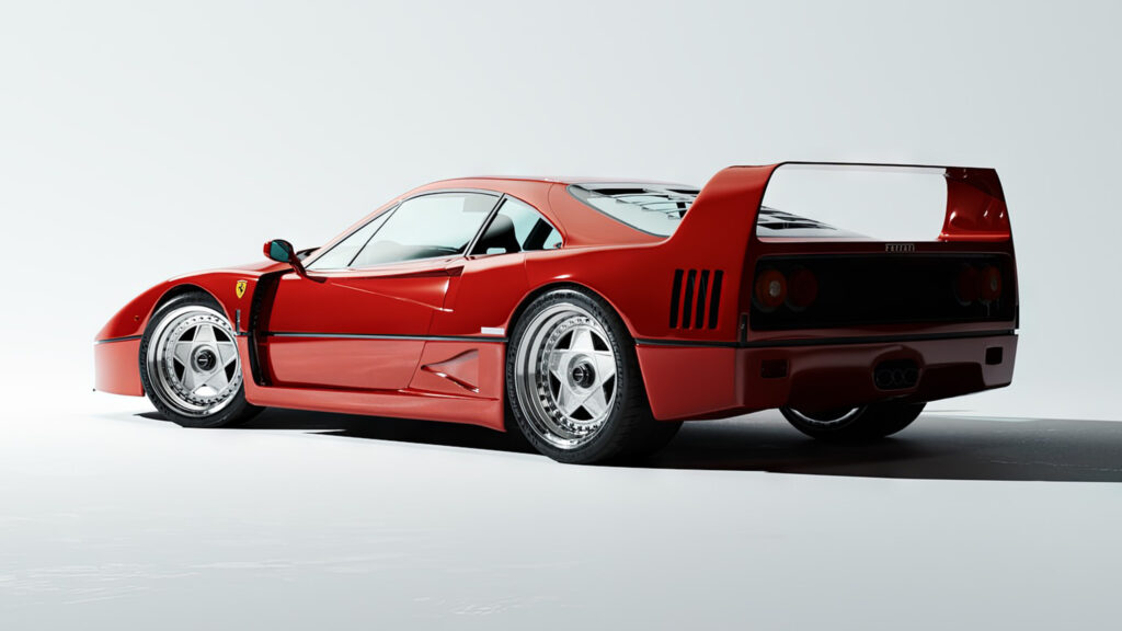  Would You Tame A Ferrari F40 With Modern Suspension, Brakes And Wheels?