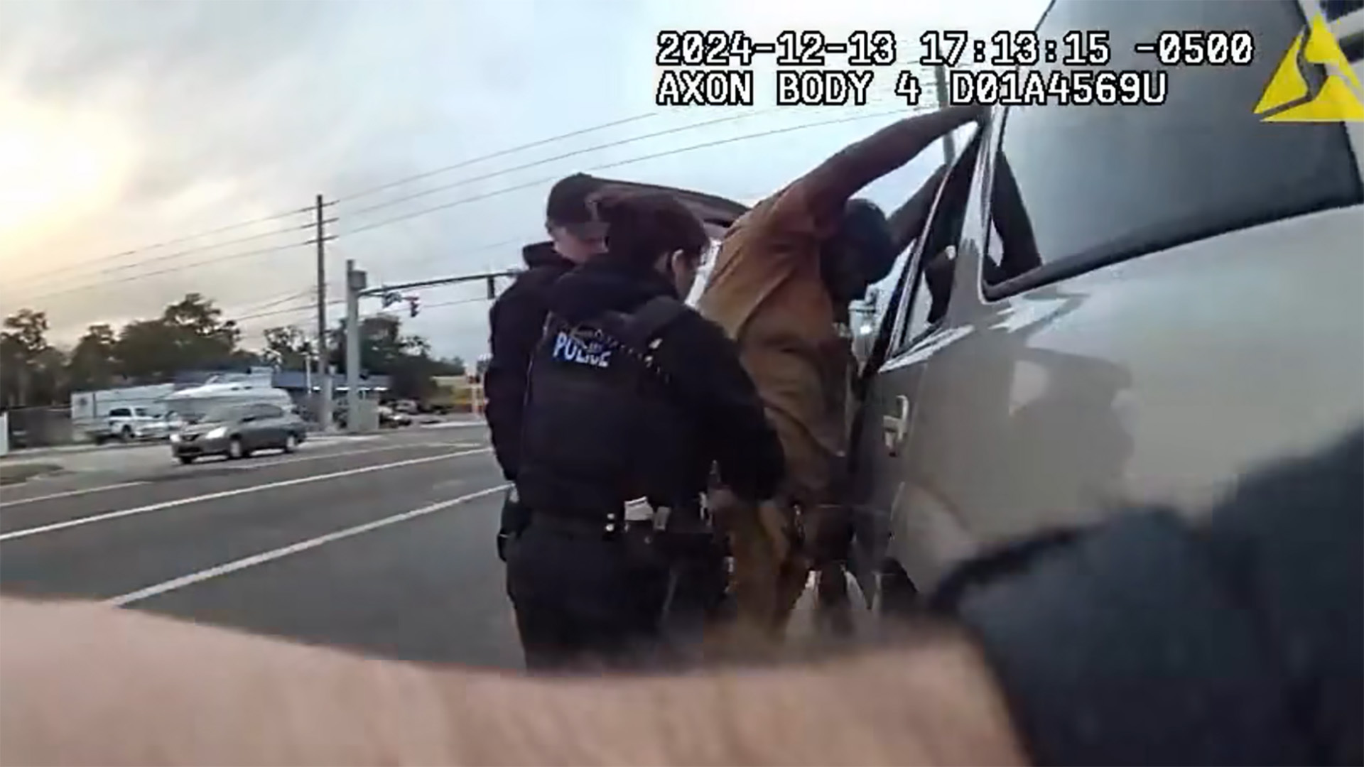 Officer Accidentally Shoots Driver With His Own Gun During Traffic Stop ...