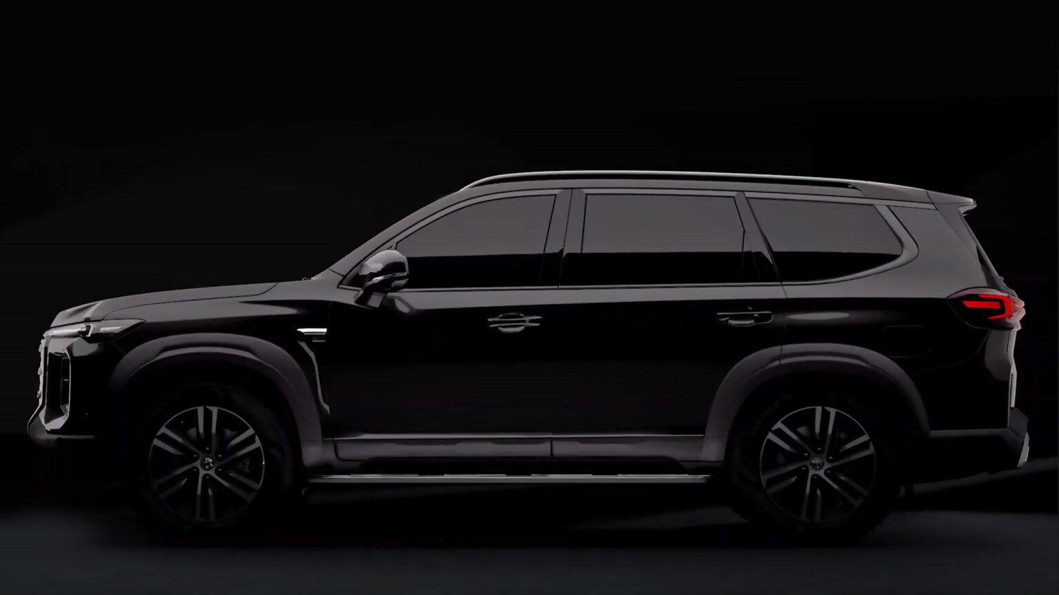 MG Majestor Is A Flagship SUV With Rugged Looks And A Ladder-Frame ...