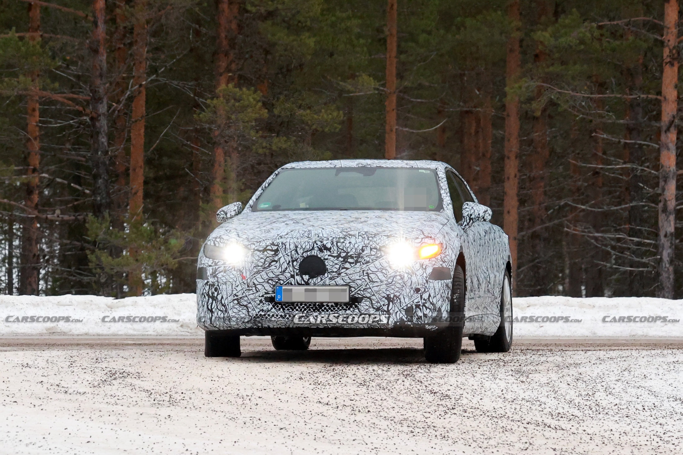 Did Mercedes Just Give The 2027 C-Class EV A Pre-Debut Facelift To Make