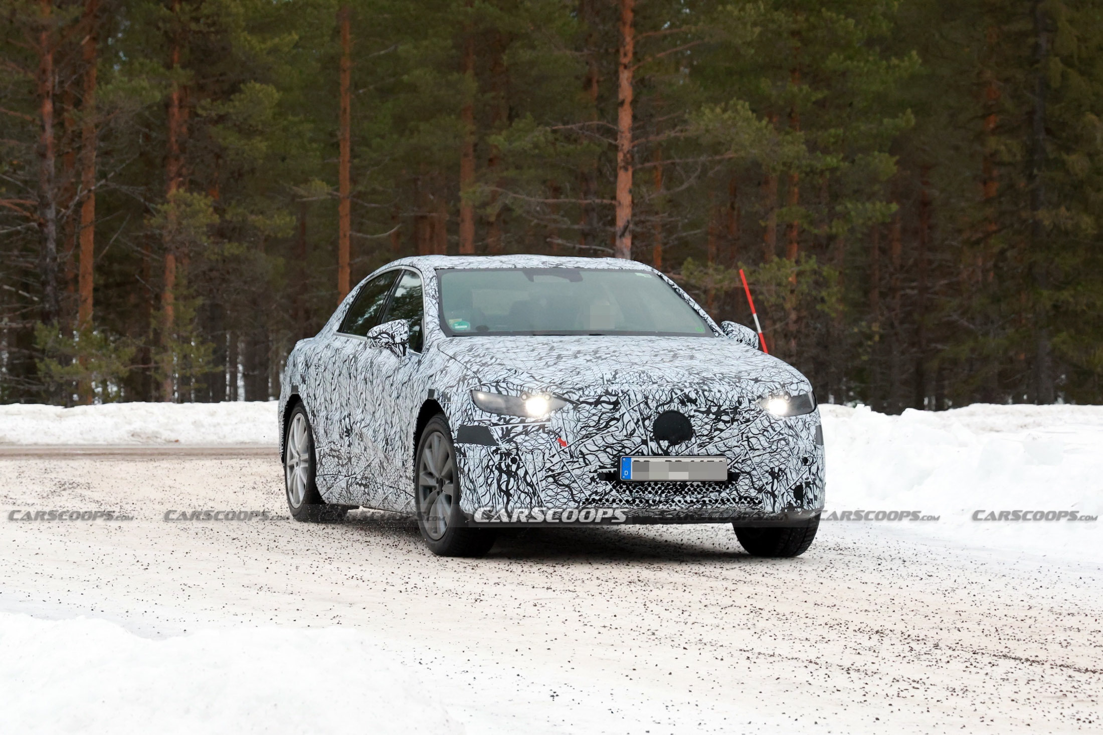 Did Mercedes Just Give The 2027 C-Class EV A Pre-Debut Facelift To Make