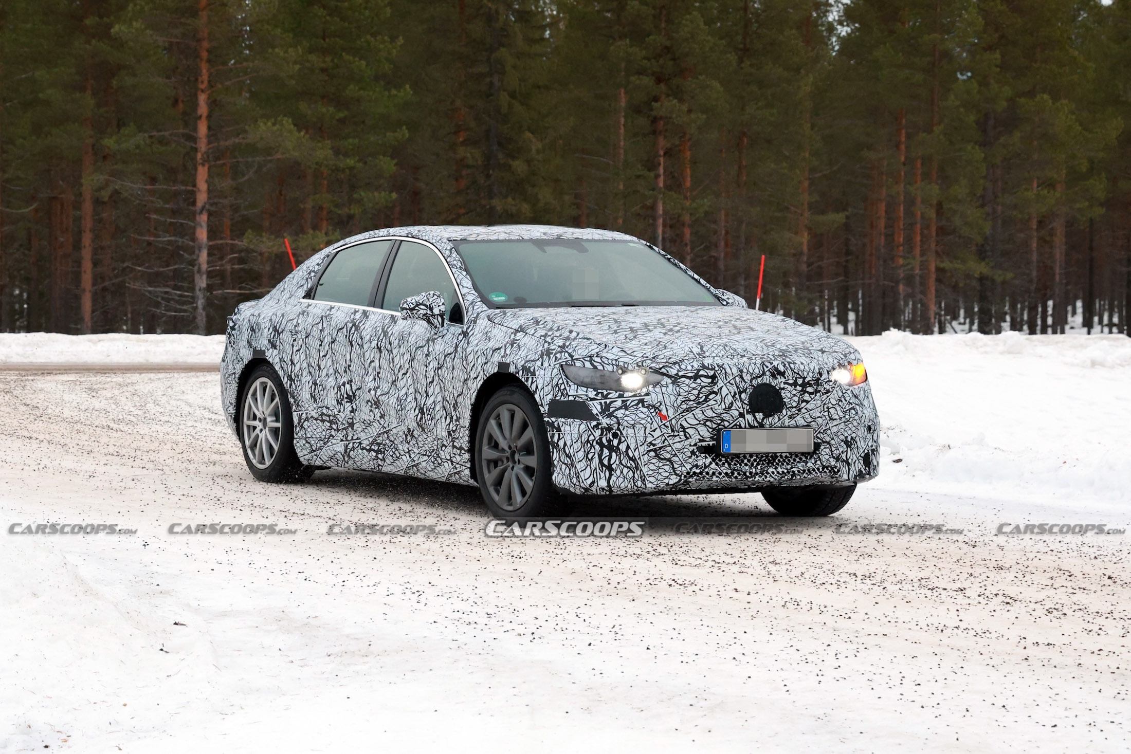 Did Mercedes Just Give The 2027 C-Class EV A Pre-Debut Facelift To Make