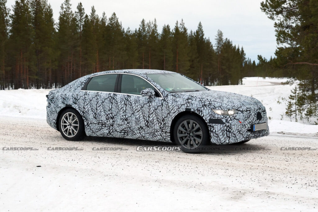 Did Mercedes Just Give The 2027 C-Class EV A Pre-Debut Facelift To Make