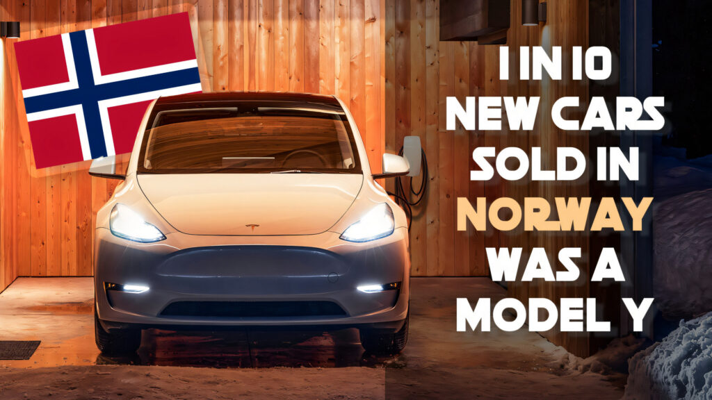  90% Of Vehicles Sold In Norway Last Year Were Electric