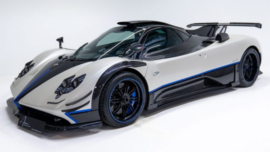  One Of The Most Expensive Pagani Zondas Is Up For Sale Again