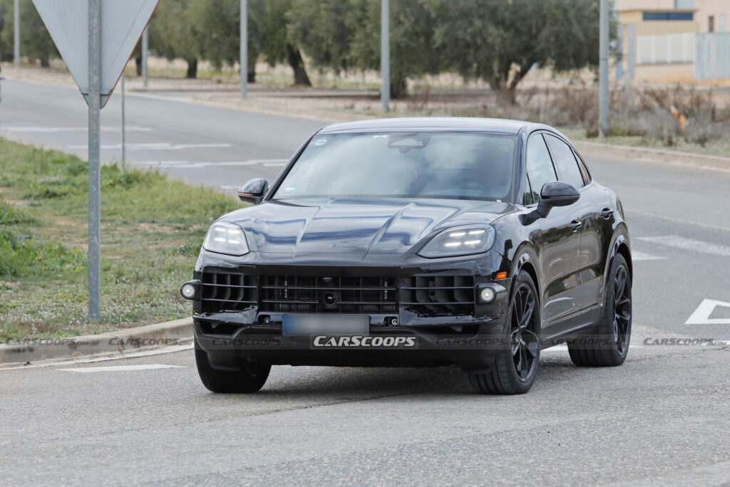  Porsche’s ICE-Powered Cayenne Coupe Is Getting A Second Facelift