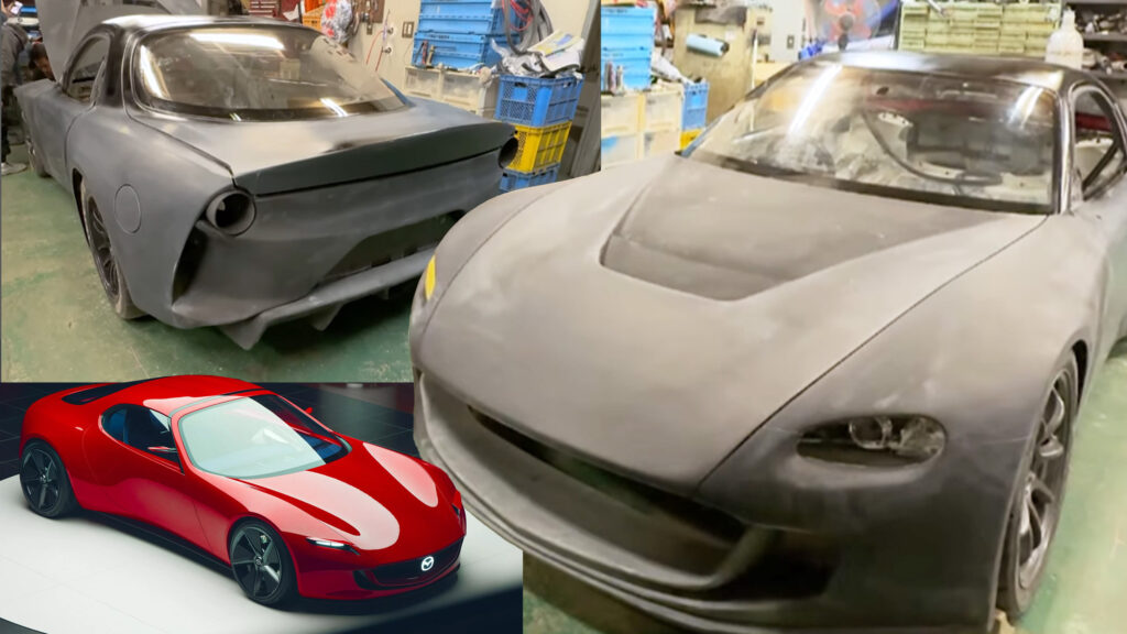   „RE Amemiya“ Tokijo automobilių salonui pristatys pertvarkytą „Mazda RX-7“.